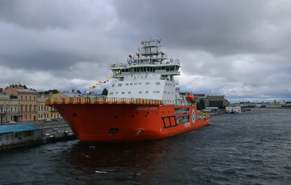 Ship, icebreaker, Alexander Sannikov