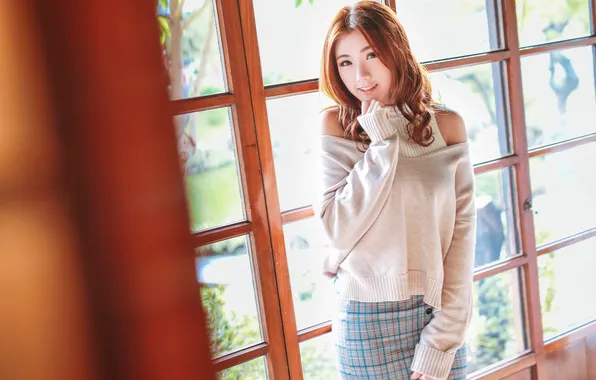 Wallpaper, girl, sexy, woman, model, china, asian, cute
