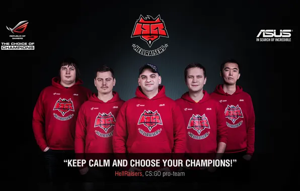 Team, cs go, hellraisers, conter strike