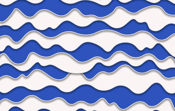 White, line, abstraction, background, blue, white, Abstract, blue