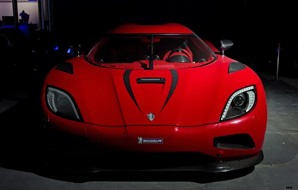 Picture red, Koenigsegg, supercar, luxury, Agera R