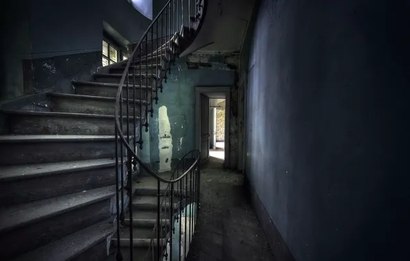 Background, wall, ladder