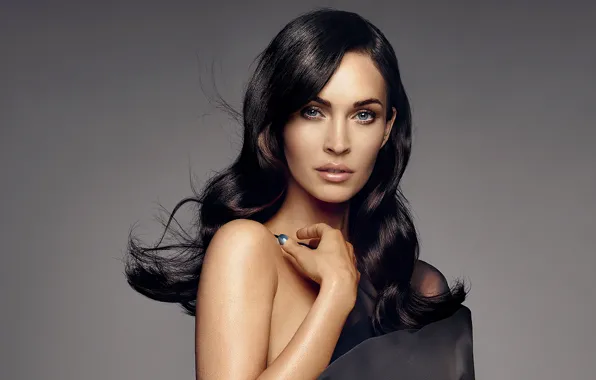 Picture look, girl, face, Megan Fox, portrait, brunette, beauty