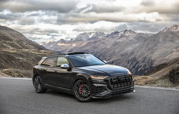 Mountains, Audi, TDI, crossover, ABBOT, 2019, SQ8