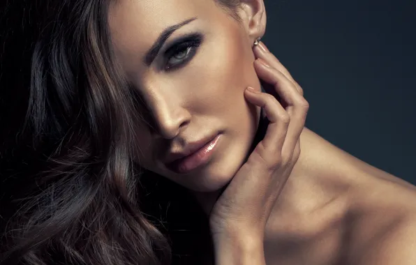 Picture look, girl, face, hair, portrait