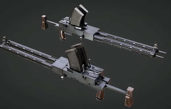 USSR, Fedorov-Shpagin Machine gun, 1922, Pavel Kuteynikov
