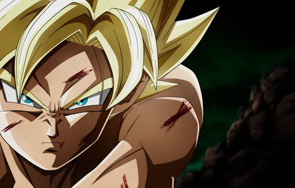 Look, guy, blonde, Dragonball