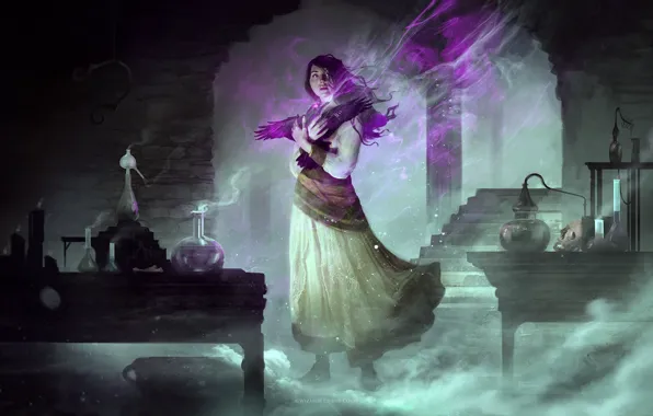Girl, Magic, Art