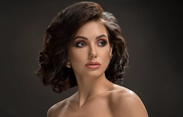 Picture look, girl, portrait, makeup, Serhii Bobyk