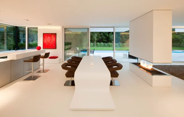 Picture design, house, style, Villa, interior, living space