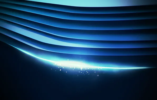 Picture line, blue, abstraction, background, wallpaper, links, cool colors