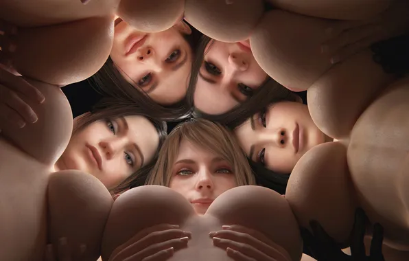 Girls, Chest, The game, Tits, Resident Evil, Game, Jill Valentine, Jill Valentine