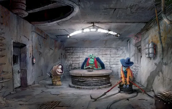 Picture cartoon, kin-DZA-DZA, Danelia, kindzadza 2, Kindzadza-DZA!, Pluk