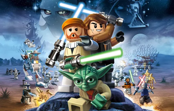Picture Star Wars, Star wars, LEGO, LEGO, the clone wars