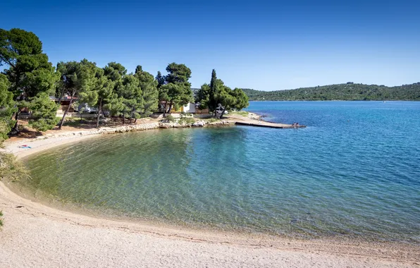 Sea, beach, coast, Croatia, Adriatica, Jadran, Dalmatia, Riviera