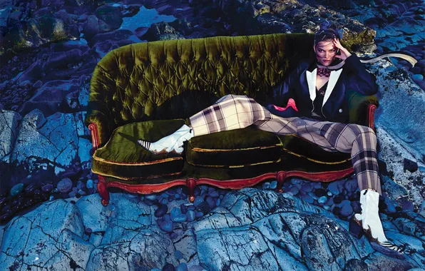 Girl, pose, background, Kasia Struss