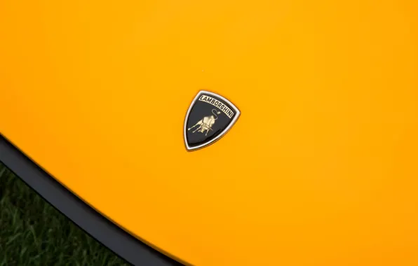 Auto, Lamborghini, Machine, Classic, Logo, Orange, Logo, Car