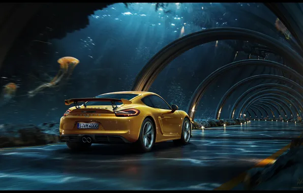 Porsche, the tunnel, making of, Underwater road, Dmitriy Glazyrin