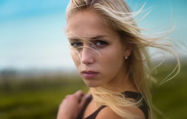 Look, girl, background