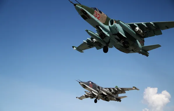 Picture the rise, Su-25, Syria, The front of the plane