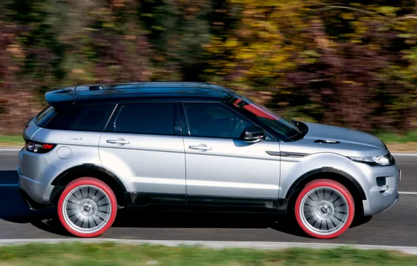 Picture auto, view, SUV, Land Rover, Range Rover, side, Evoque, Marangoni