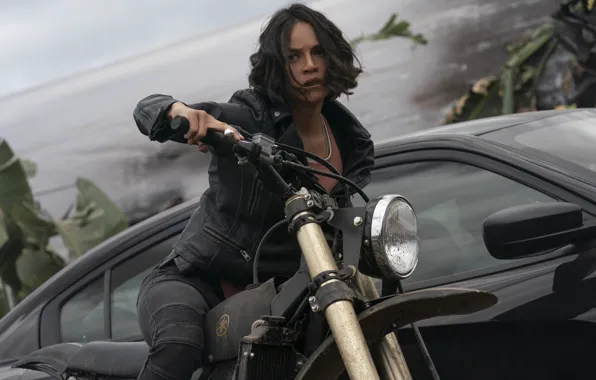 Pose, bike, Michelle Rodriguez, Michelle Rodriguez, The Fast and the Furious, The fast and the …
