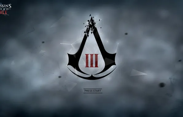 Picture emblem, the creed of the assassins, sign of the assassins, assassins creed III