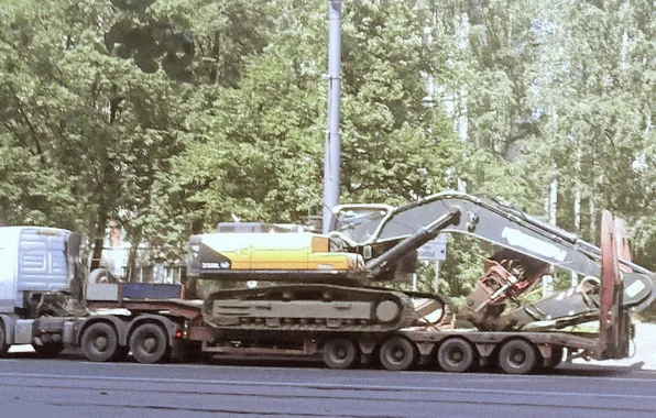 Machine, technique, lorries