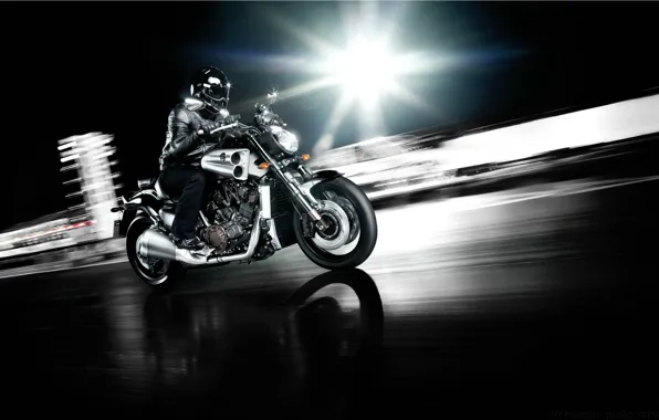 Yamaha, moto, speed, Powercruiser, Powerbike, VMaX