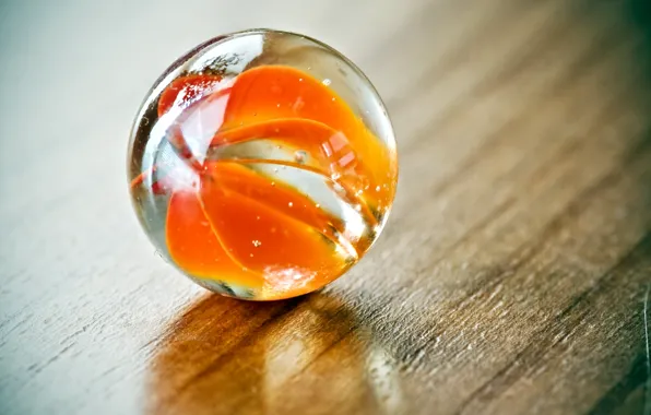 Picture macro, light, photo, table, Wallpaper, glass, color, ball