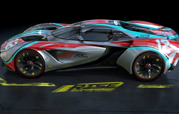 Car, wallpaper, silver, sport, red, game, supercar, design