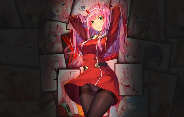 Picture Darling in the Franxx, Zero two, cute in France