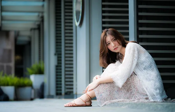 Look, girl, Asian, cutie