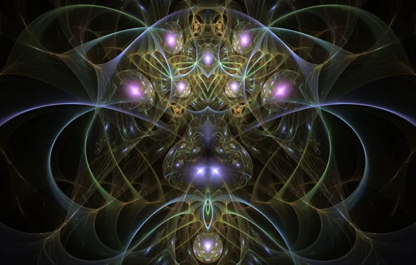 Picture abstraction, fractal, composition, Wallpaper from lolita777