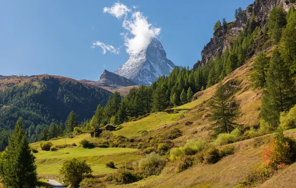 Picture mountains, Switzerland, Alps