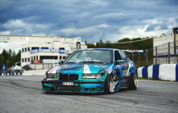 BMW, 3 Series, E36, STANCE