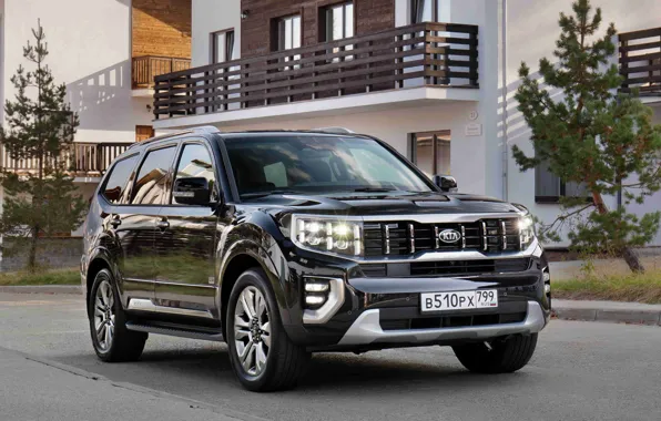 Power, SUV, luxury, SUV, exterior, 2022, Kia Mohave, Kia Connect