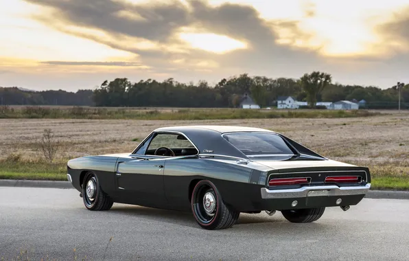 Road, car, dodge, charger