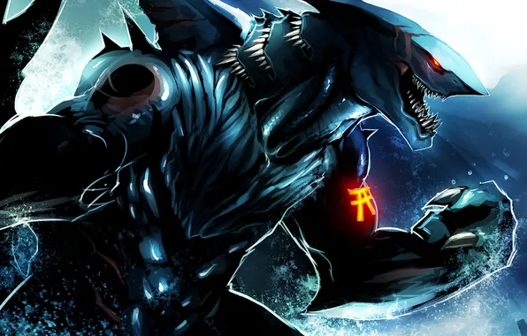 Art, by TheRisingSoul, Kaiju Combat, Ikasame