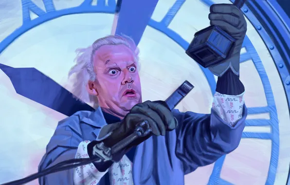 Art, Back to the future, Back to the Future, Christopher Lloyd