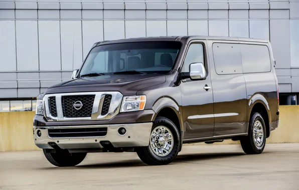 Van, Nissan, 2014, dark gray, NV3500 HD SL