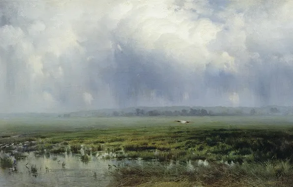 Picture picture, Swamp, Kryzhitsky