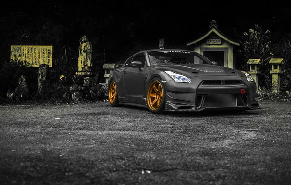 Picture car, tuning, tuning, carbon, rechange, nissan gt-r