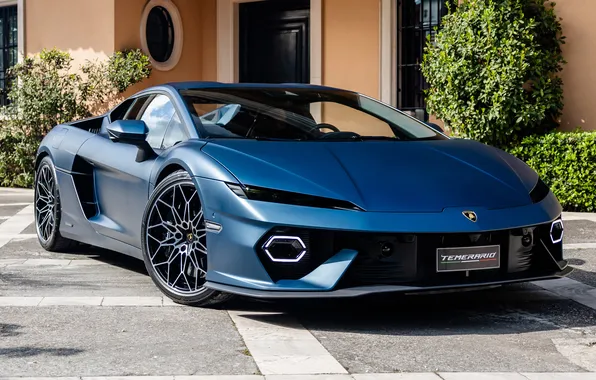 Lamborghini, Wallpaper, Lamborghini Daredevil Blue Astraeus