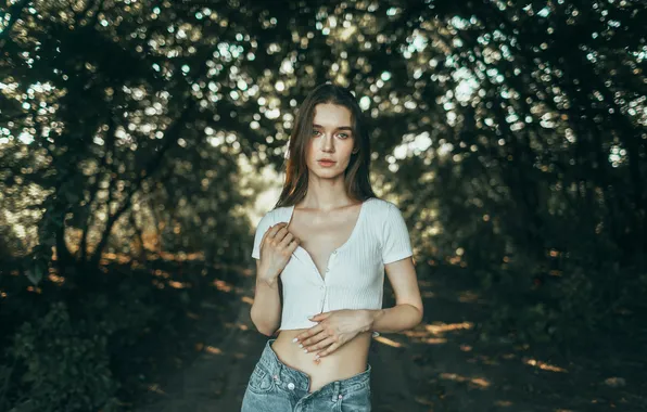 Look, girl, model, Roosso alex