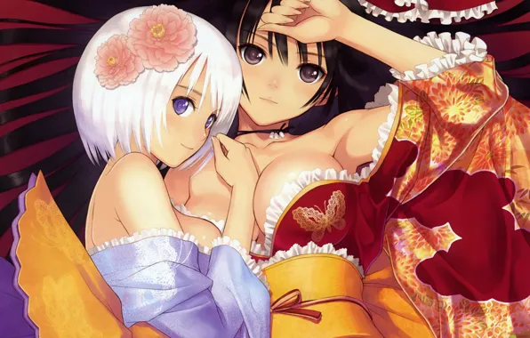 Girls, yucata, Kim, Shining Tears X Wind