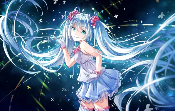 Girl, Hatsune Miku, Vocaloid, Vocaloid, Hatsune Miku