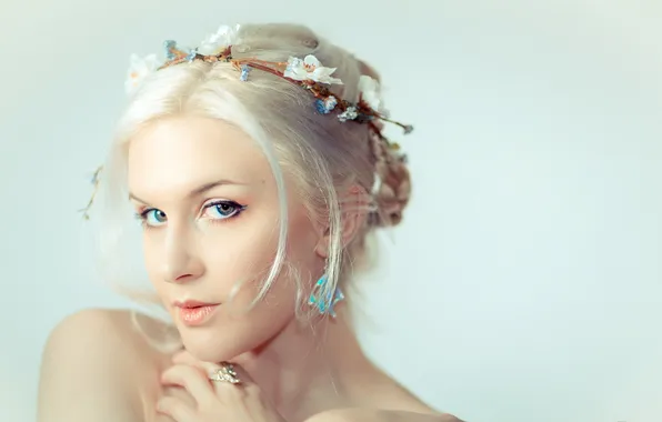 Look, girl, portrait