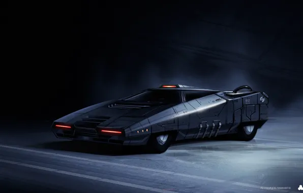 Future, Machine, Art, Fiction, Concept Art, Science Fiction, Cyberpunk, The Hunt