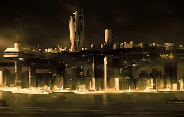 Picture Deus Ex: Human Revolution, china, human revolution, deus ex, Hengsha